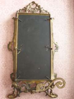 Antique 1800s Victorian Dresser Mirrored Frame Stand  