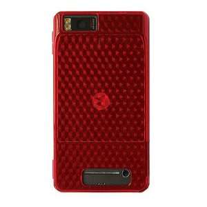   Series Flex Gel   Red Motorola MB810 Droid X MB870 X2 Cell Phones