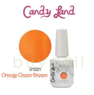 HARMONY Gelish CANDY LAND Orange Cream Dream ★ 0.5oz ★ Ship 