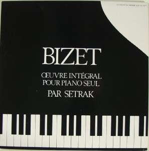   Integral Pour Piano Seul, Le Chant Du Monde LDX 78 776/77, 2 LP