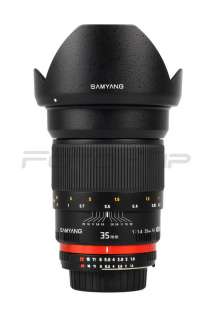 sophisticated optics of samyang 35 mm f1 4 umc has been constructed 