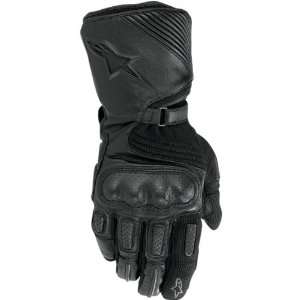   Mens Waterproof Sports Bike Racing Motorcycle Gloves   Black / Small