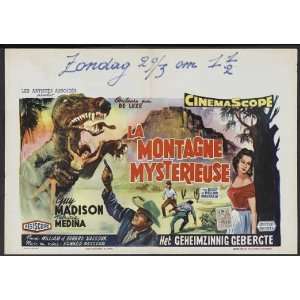 Beast of Hollow Mountain (1956) 27 x 40 Movie Poster French Style A 