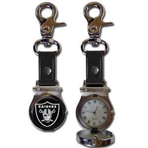  NFL Oakland Raiders Clip On Watch