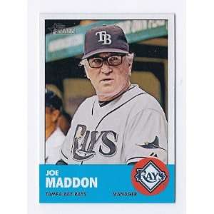 2012 Topps Heritage #343 Joe Madden Tampa Bay Rays Manager  