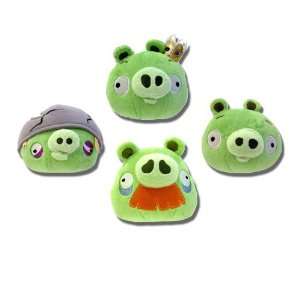    Angry Birds 5 Plush Pig Bundle (ALL 4 PIGS INCLUDED) Toys & Games