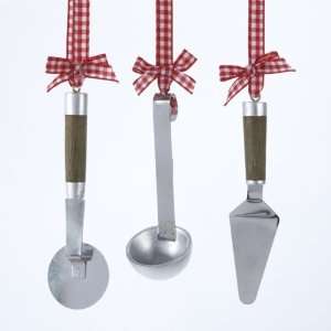 New   Club Pack of 12 Pizza Shop Kitchen Utensil Christmas Ornaments 