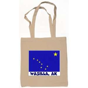  Wasilla Alaska Souvenir Tote Bag Natural 