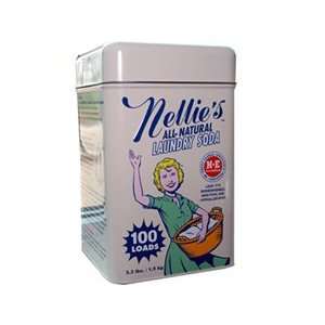  Nellies NLS 100T All Natural Laundry soda, 100 Load Tin 