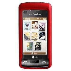  OEM LG enV Touch VX11000 Snap On Case   Red Everything 