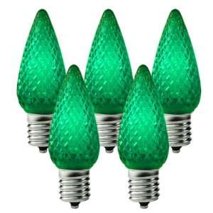 ) C9 LED   Green   Intermediate Base   Christmas Lights   Christmas 