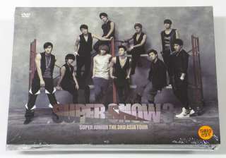 Super Junior   3rd Asia Tour Super Show 3 DVD (2Disc+Photobook+Poster 