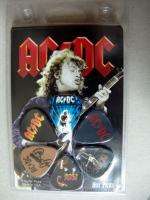 AC/DC 6 Pack Guitar Picks by Hot Picks NEW in Package (6ACDRCS01) BAND 