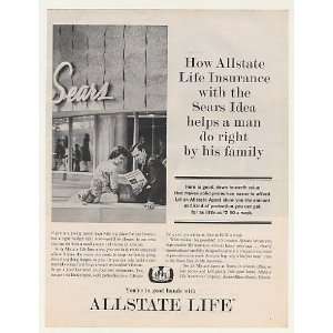  1963 Allstate Life Insurance  Idea Man Family Print 