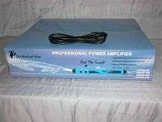 Technical Pro SLIMPRO 2100 Watt Amp 1U DJ/Club Slim Power Amplifier 