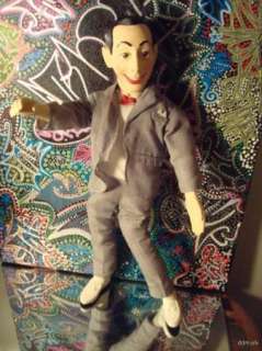   vintage collectible antique toy Pee Wee Herman Doll Broken~  
