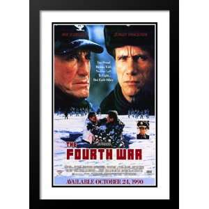  The Fourth War 20x26 Framed and Double Matted Movie Poster 