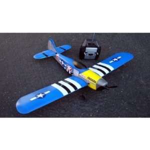   Radio Remote Controlled Warbird Airplane Ready to Fly Toys & Games