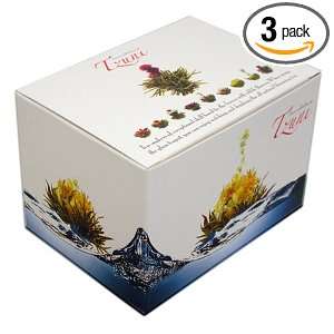Tzuni Tea Snow Lotus, Jasmine & Globe Amaranth, 8 Count, 2 Ounce Boxes 