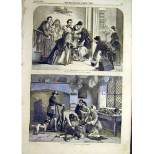   1856 Pasquier Uncle John Christmas Hamper Duncan Print