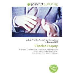  Charles Dupuy (9786132731234) Books