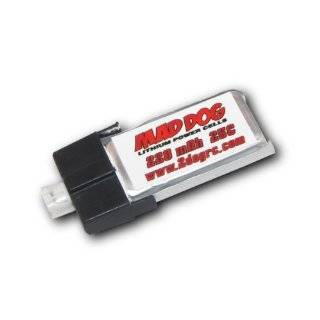 Mad Dog 220 mAh 3.7V 25C Micro Battery (mCPX) by 2dogrc