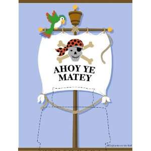    Ahoy Ye Matey Bedhugger Paint by Number Wall Mural