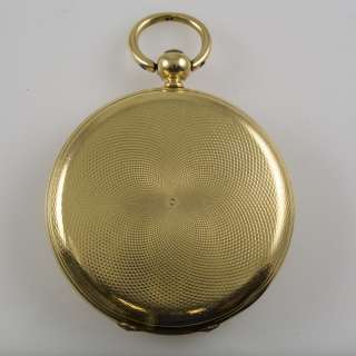 Vacheron Constantin 18K Yellow Gold Pocket Watch  Vintage Estate 