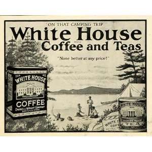  1920 Ad White House Coffee Teas Beach Dwinell Wright Co 