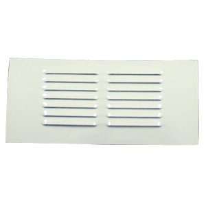 RV Motorhome Aluminum Louver Plate For Ventilation, 8 1/8 Inches By 12 