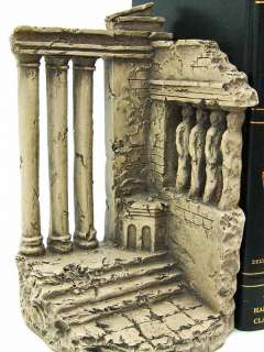 Porch Of The Maidens Acropolis Bookends Greek  