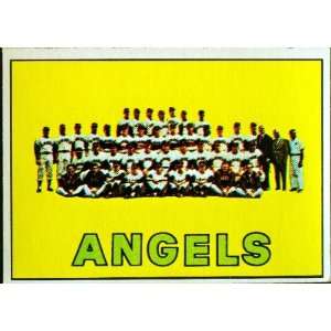   1967 Topps Card of 1966 California Angels Team #327