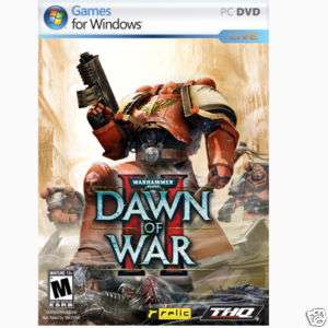 WARHAMMER DAWN OF WAR 2 PC DVD ~NEW IN STOCK~ 752919493816  