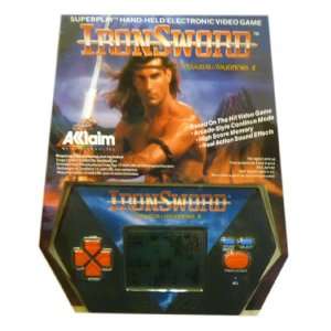 Acclaim Ironsword Wizards and Warriors II Electronic Handheld Lcd Game 