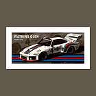 Martini Porsche 935 6 Hours Watkins Glen 1976 Canvas Giclee Print 