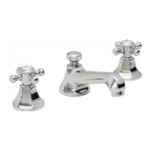  California Faucets 8 Widespread Faucet with Cross Handles 