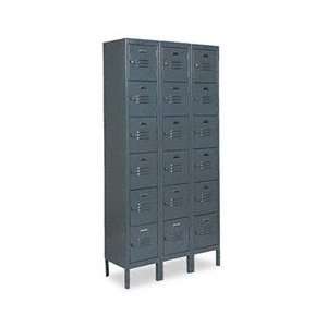  Edsal® Quick Assemble Six Tier Box Lockers