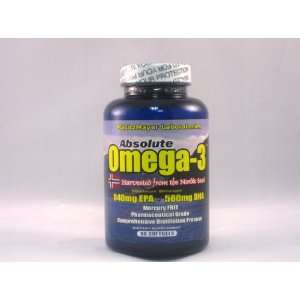  Absolute Omega 3 (90c)   90 Soft Gels Health & Personal 