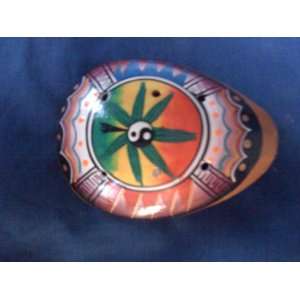  Pot Leaf/yin Yang Ocarina Musical Instruments