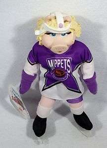 Muppet show Miss piggy hockey player 11 plush doll Mcdonalds Jim 