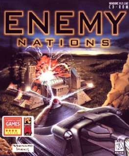 Enemy Nations w/ Manual PC CD real time strategy game  