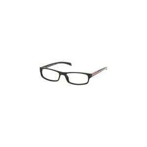  New Prada PR VPS 02A 1AB Black Plastic Eyeglasses 50mm 