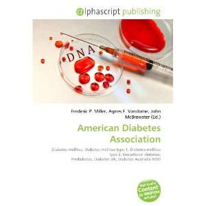  American Diabetes Association (9786133811980) Books