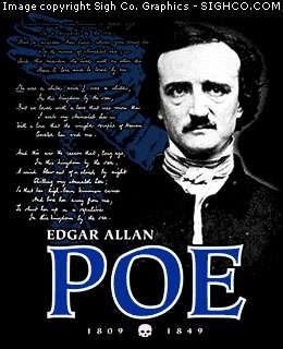 Edgar Allan allen Poe gothic Longsleeve babydoll  