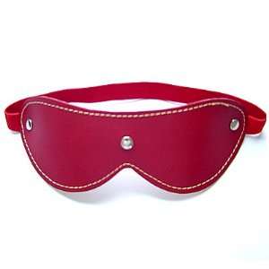  Red Leather Eye Mask 