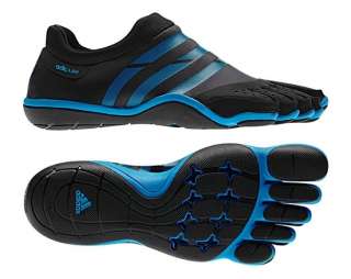 Adidas AdiPURE Trainer Shoes Phantom/Sharp Blue V20552 Barefoot Sz 8.5 