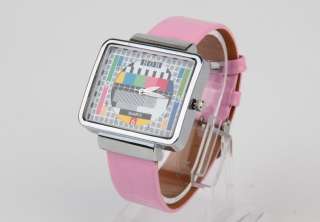   Wrist Watch Fashion Quartz For Lady Men Women Unisex Watch Pink  