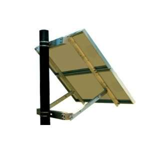   Side of Pole mount for two 120W solar panels, 2 4 pole Electronics