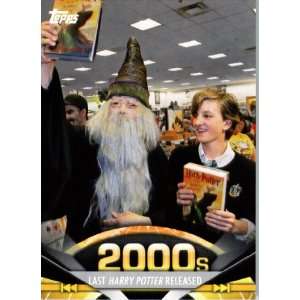 2011 Topps American Pie Card #191 Last Harry Potter Released   ENCASED 