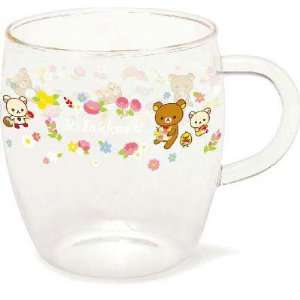    San x Rilakkuma Microwavable Glass Cup Picnic Series Toys & Games